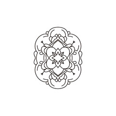 calligraphic ornament