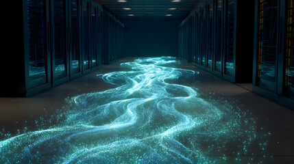 Flowing Information in a Server Room