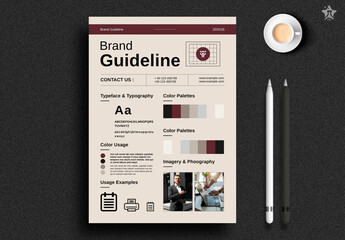 Brand Guideline Flyer