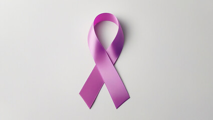Purple ribbon awareness symbol cancer support lupus alzheimer's disease fibromyalgia hope health charity