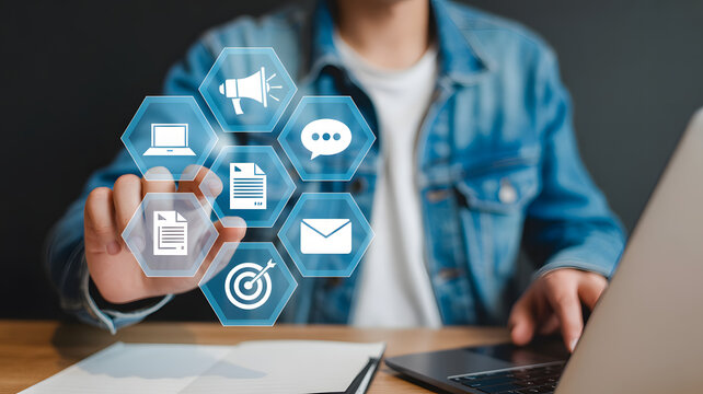 Boosting digital marketing with modern interface and business strategy - Powered by Adobe