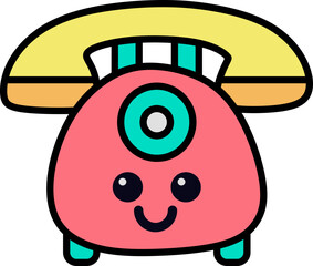 Cute Doodle Home Appliance Element