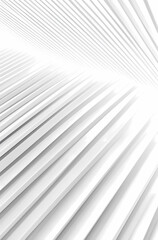 Obraz premium Abstract White Architectural Design