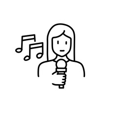 Singer icon 