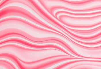 Abstract pastel red wavy horizontal stripes seamless pattern background,  simple,  style