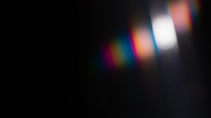 light leak overlay effect with colorful light leaks,retro grain noisy film distressed texture light...