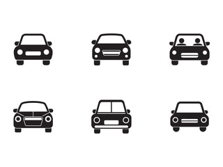 Car Icons Set Transportation Vector Graphics Automobile Design Elements Various Car Models for Infographics and Web Design Concepts