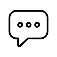 Message Line Icon of Miscellaneous Common Concepts Icon Set