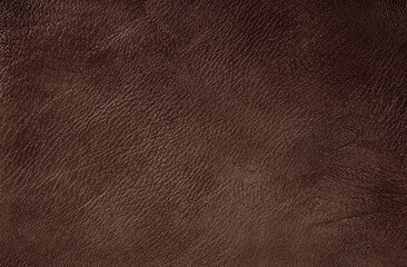 Dark brown leather texture background with seamless pattern and high resolution.