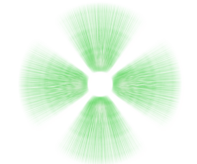 Abstract green light burst design with glowing radial rays and dynamic energy effect. Futuristic digital artwork perfect for backgrounds, posters, and modern projects. Vibrant motion graphic with rad