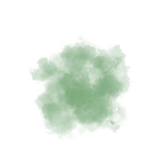 Abstract gray watercolor cloud texture with soft smoky effect on white background. Artistic ink blot design perfect for digital art, backgrounds, and creative projects. Minimal abstract stain