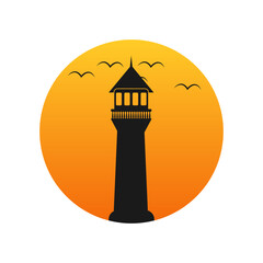 Nautical Lighthouse Logo Designs