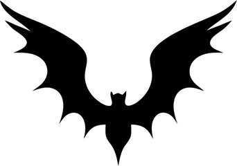 Wings Silhouette Vector Illustration | Bird Angel Flight Feather Abstract Design