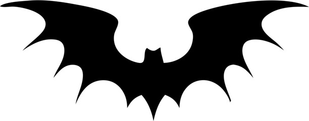 Wings Silhouette Vector Illustration | Bird Angel Flight Feather Abstract Design