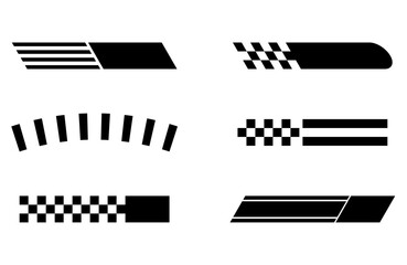 Racing Stripes and Graphic Elements.