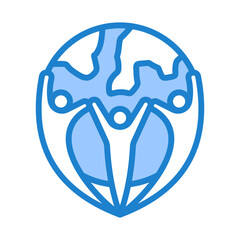 Cultural Diffusion Icon