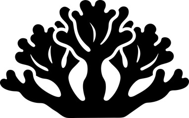 Marine Life Coral Reef Underwater Scene Icon