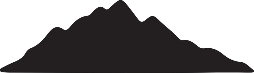 Mountain Silhouette Rocky Landscape