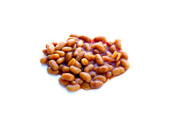 Baked beans in tomato sauce