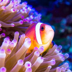 Clownfish in Coral Reef