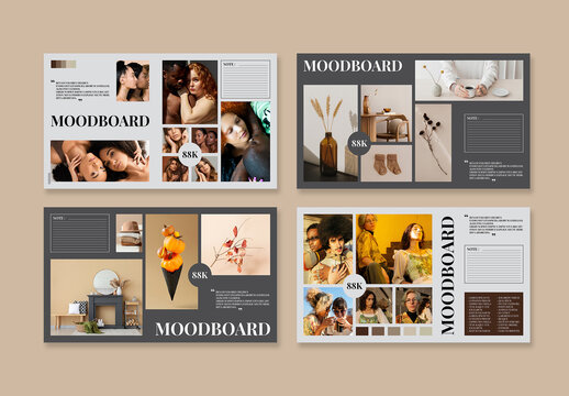 Minimal Moodboard Template