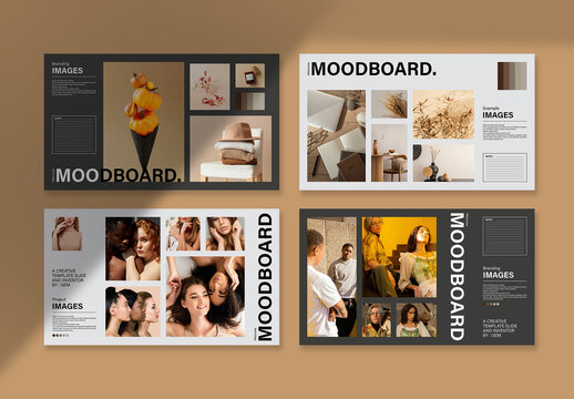 Minimal Moodboard Template Layout