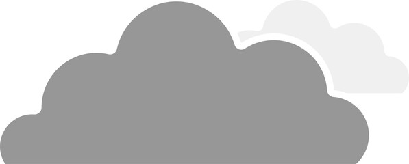 Weather Forecast Flat Icons-Cloud Illustration