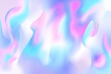 Abstract pastel swirls, fluid shapes, gradient background