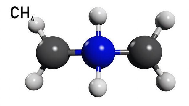 Methylamine Molecule