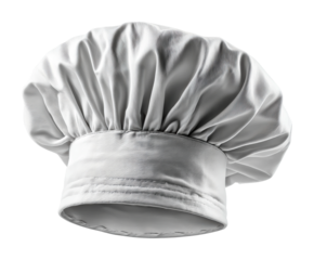 Culinary action chef hat kitchen isolated on transparent background