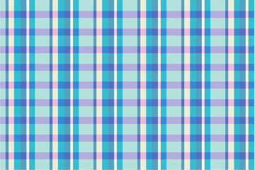 background set of plaid pattern, vector illustration, blue tone