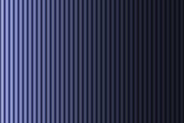 Obraz premium Elegant Gradient of Parallel Ribs Forming a Serene Blue Curtain Fading into Deep Shadows with Subtle Depth and Smooth Transitions on a Modern Backdrop
