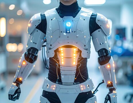 Robotic Exoskeleton: Biomechanical Support and Feedback