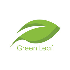 green leaf logo