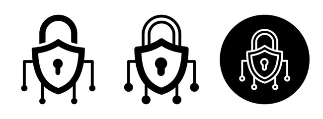Smart Protection Icon Collection Glyph & Mixed Style