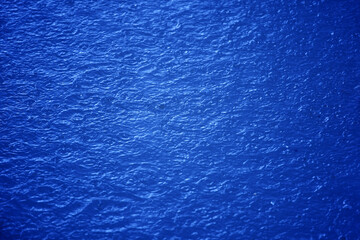 Abstract Blue Surface with Water Texture and Ripples for Background