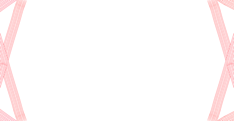 Red Striped Diagonal Borders on a Gray Background