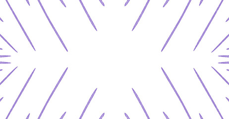 Abstract Lilac Line Pattern with a Central Open Space