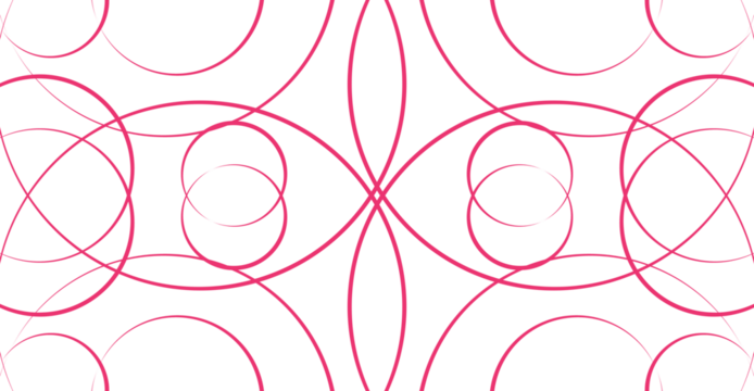 Seamless Pattern of Intersecting Pink Lines on Gray