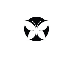 Beauty Butterfly Logo Template Vector icon design