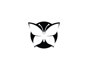 Beauty Butterfly Logo Template Vector icon design
