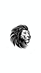 lion head silhouette