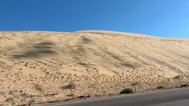 The hill of angels in Badr in Medina