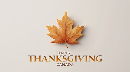 Golden maple leaf thanksgiving canada celebration greeting HD images