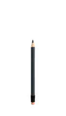 A Single Graphite Pencil Against a Transparent Backdrop