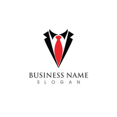 work suit logo and symbol vector image