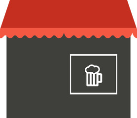 Simple Beer Pub Storefront