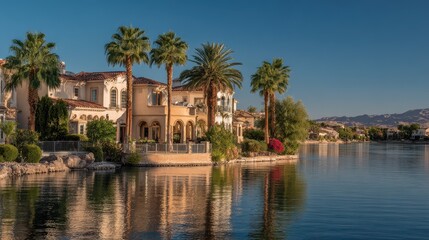 Las Vegas Housing: Luxury Lakefront Homes in the City of Nevada