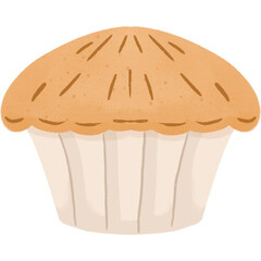 A sweet pie, a warm dessert perfect for the holiday and winter season.