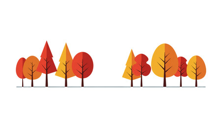 autumn leaves vector